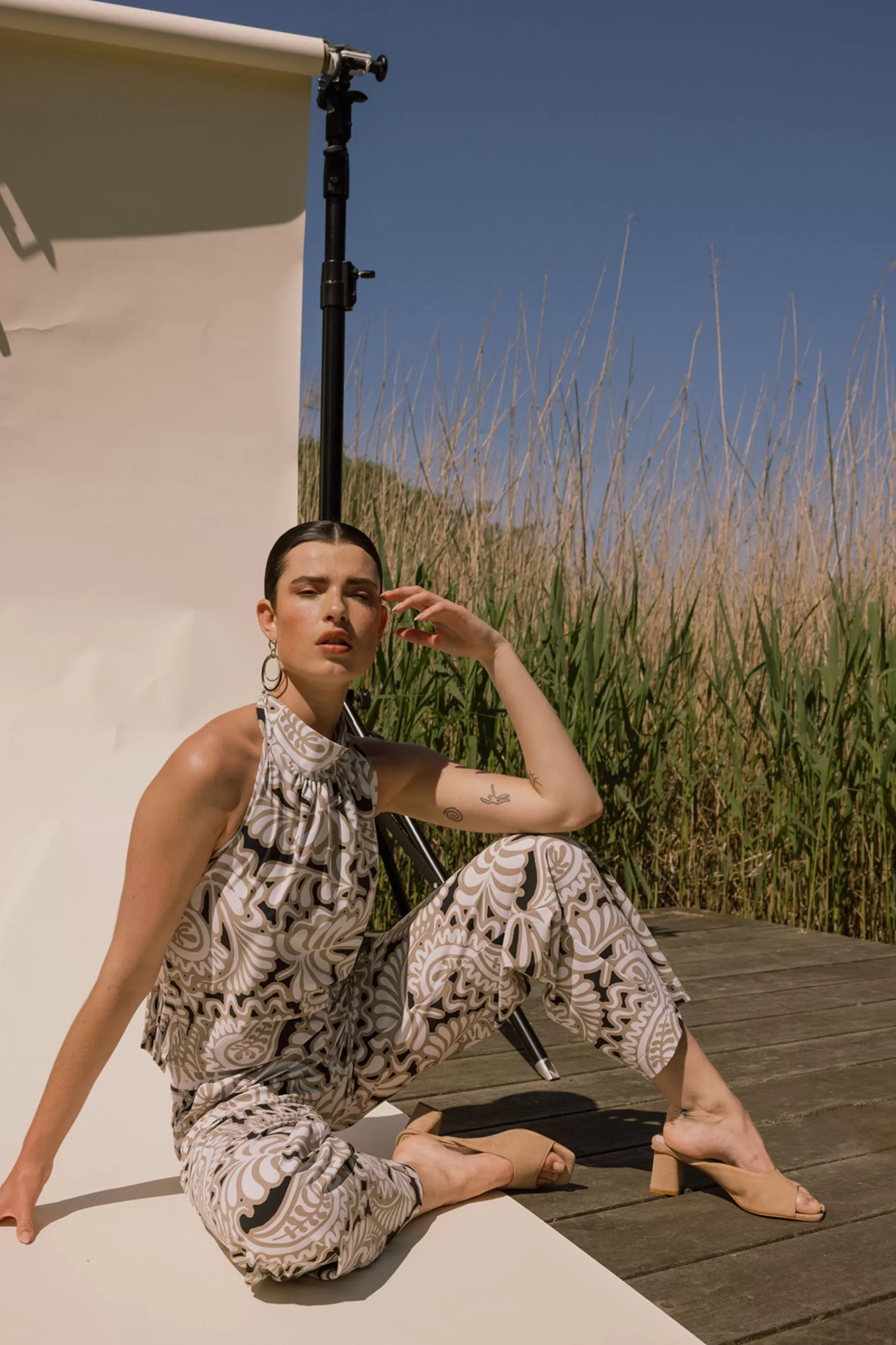 Studio Anneloes Jumpsuits<Monica paisley jumpsuit -