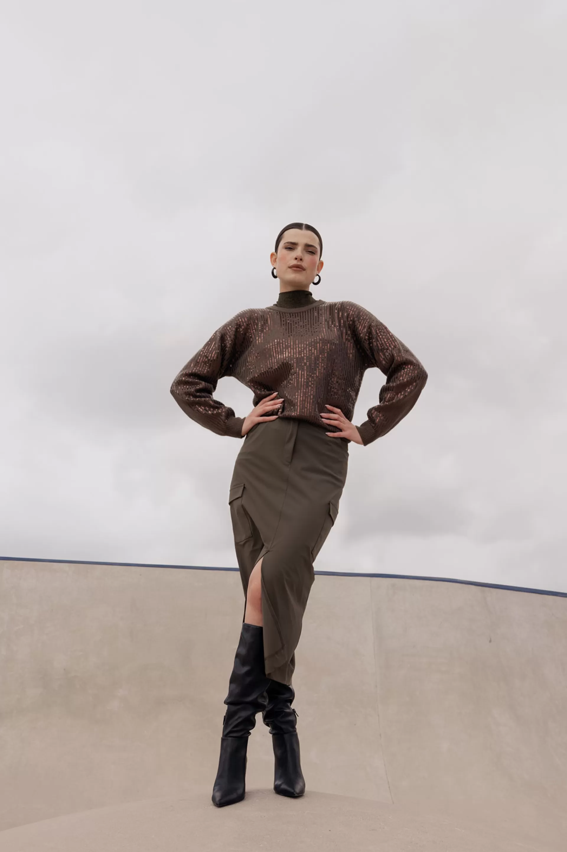 Studio Anneloes Jurken & Rokken<Nadia Cargo skirt -