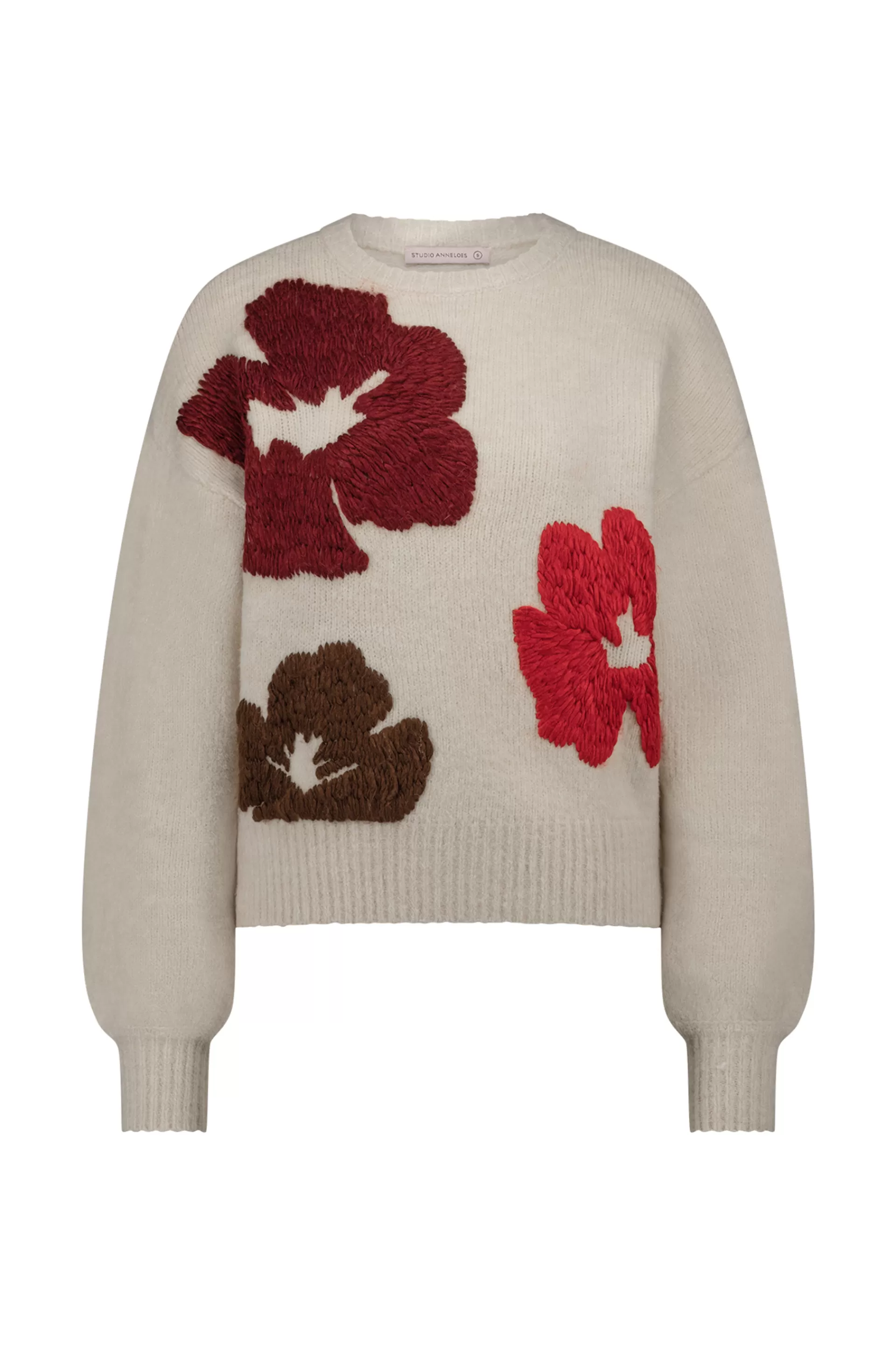 Studio Anneloes Truien & Vesten | Shirts & Tops<Nour flower pullover -