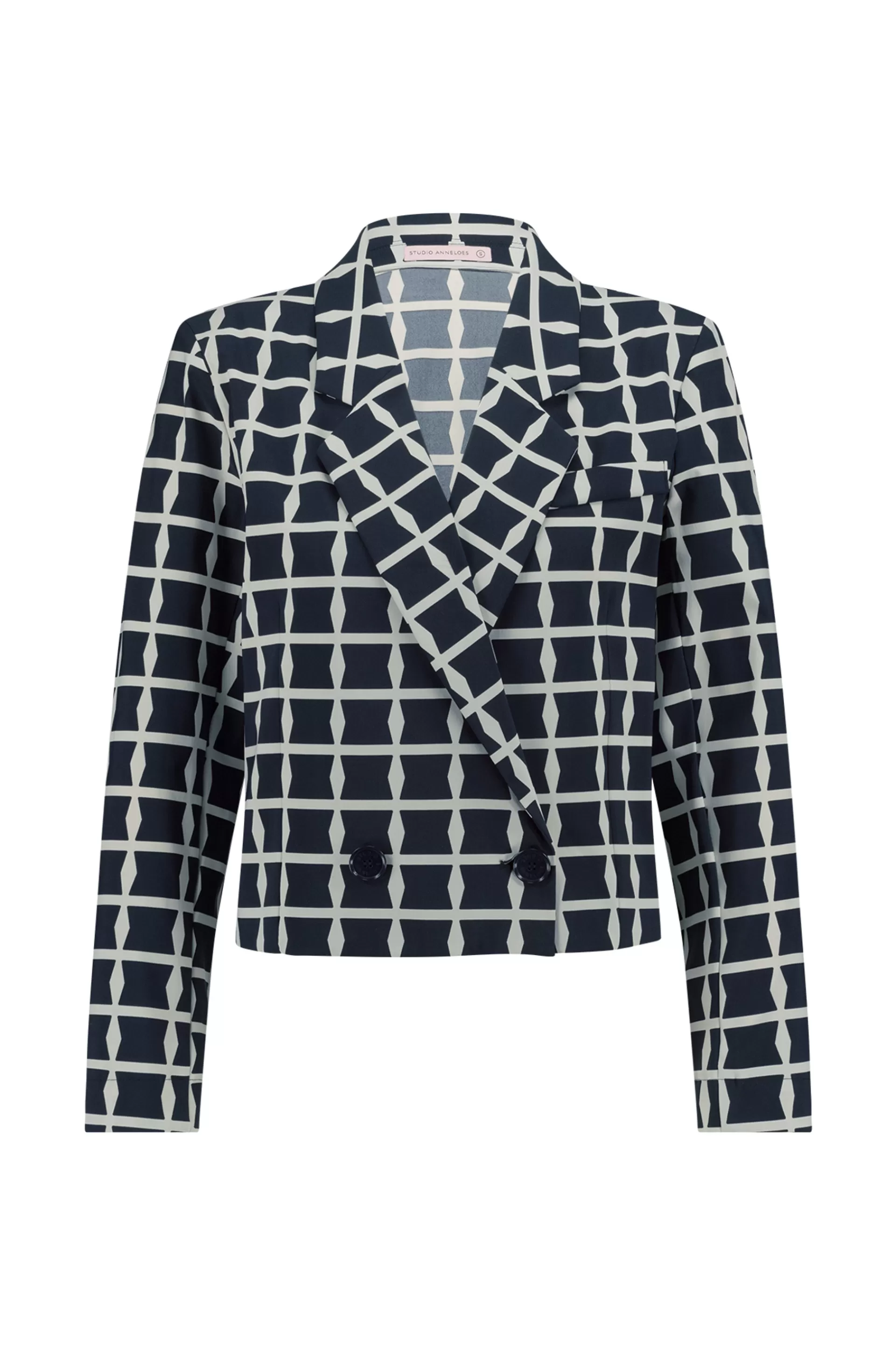 Studio Anneloes Blazers & Jasjes<Ocean squares blazer -