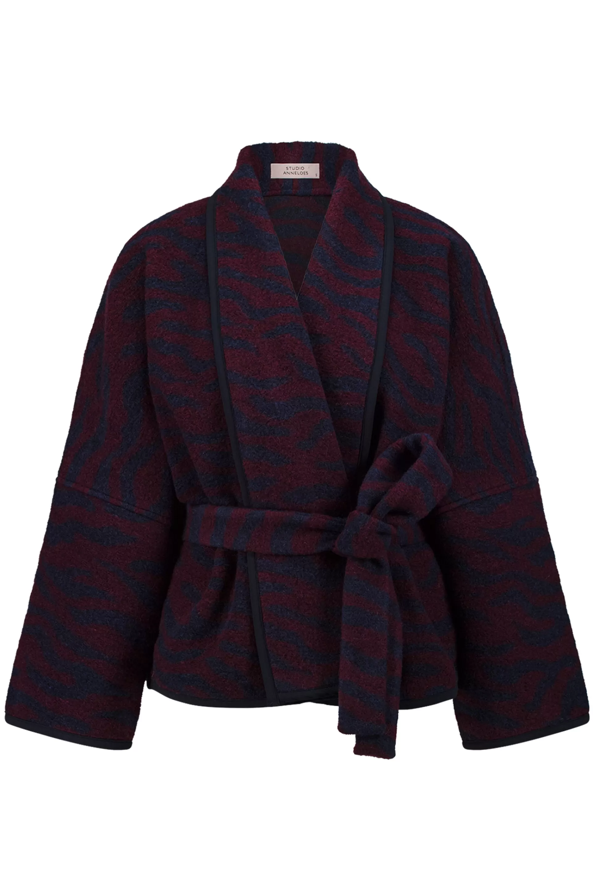 Studio Anneloes Blazers & Jasjes | Jassen<Oralee wool zebra jacket -