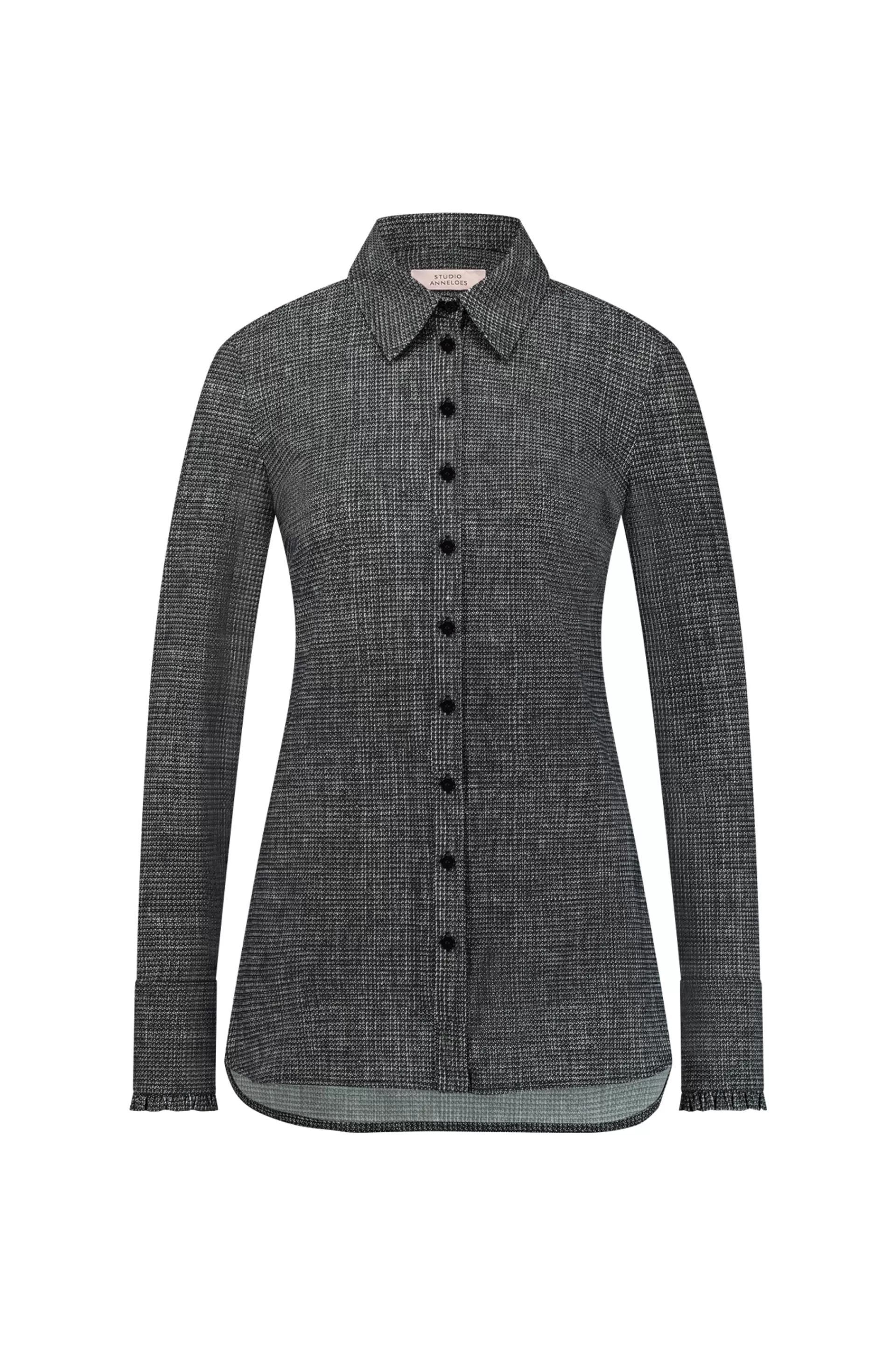 Studio Anneloes Blouses<Polly tweed blouse -