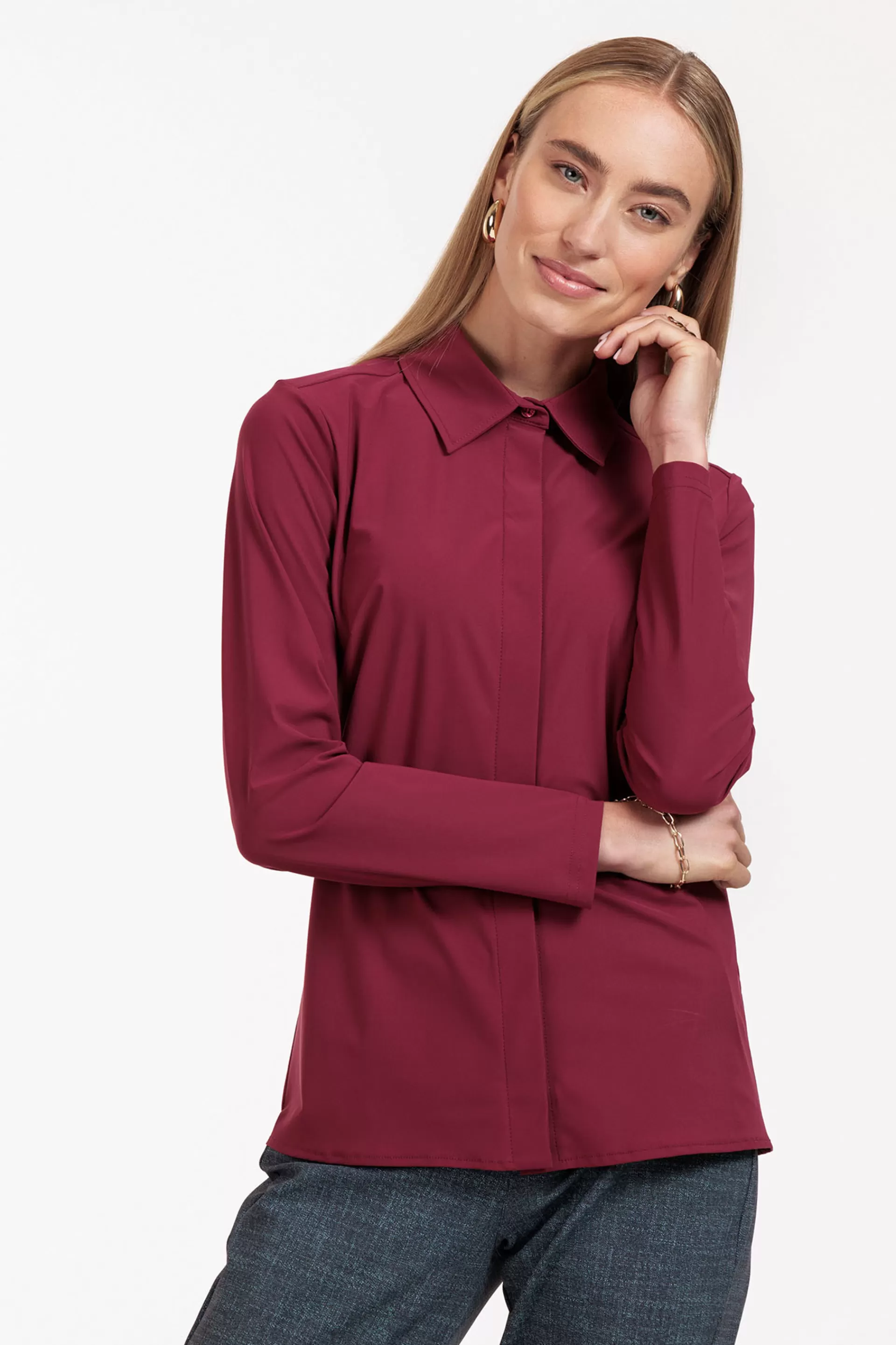 Studio Anneloes Blouses | Shirts & Tops<Poppy blind shirt -