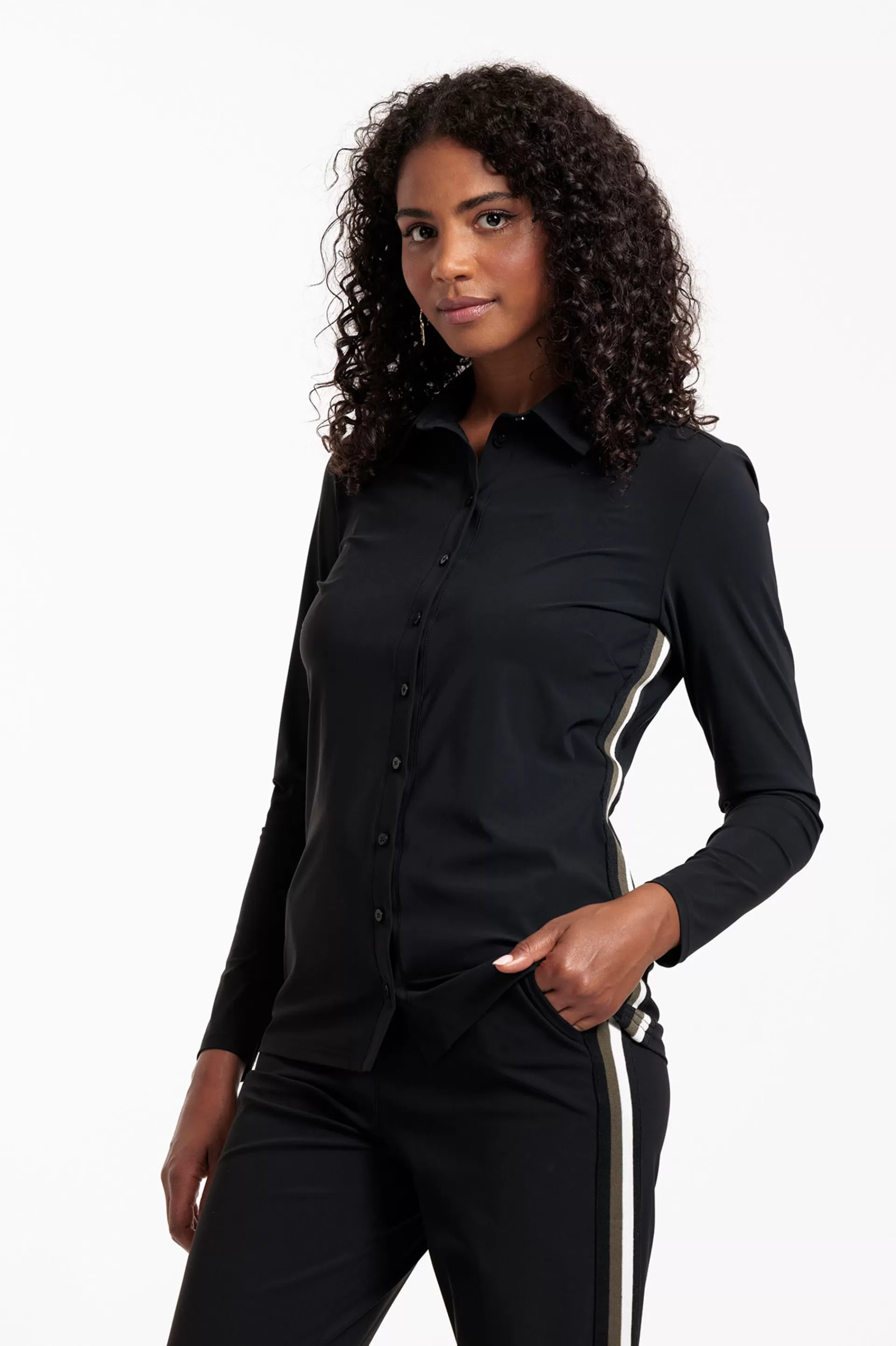 Studio Anneloes Blouses | Shirts & Tops<Poppy tape shirt -