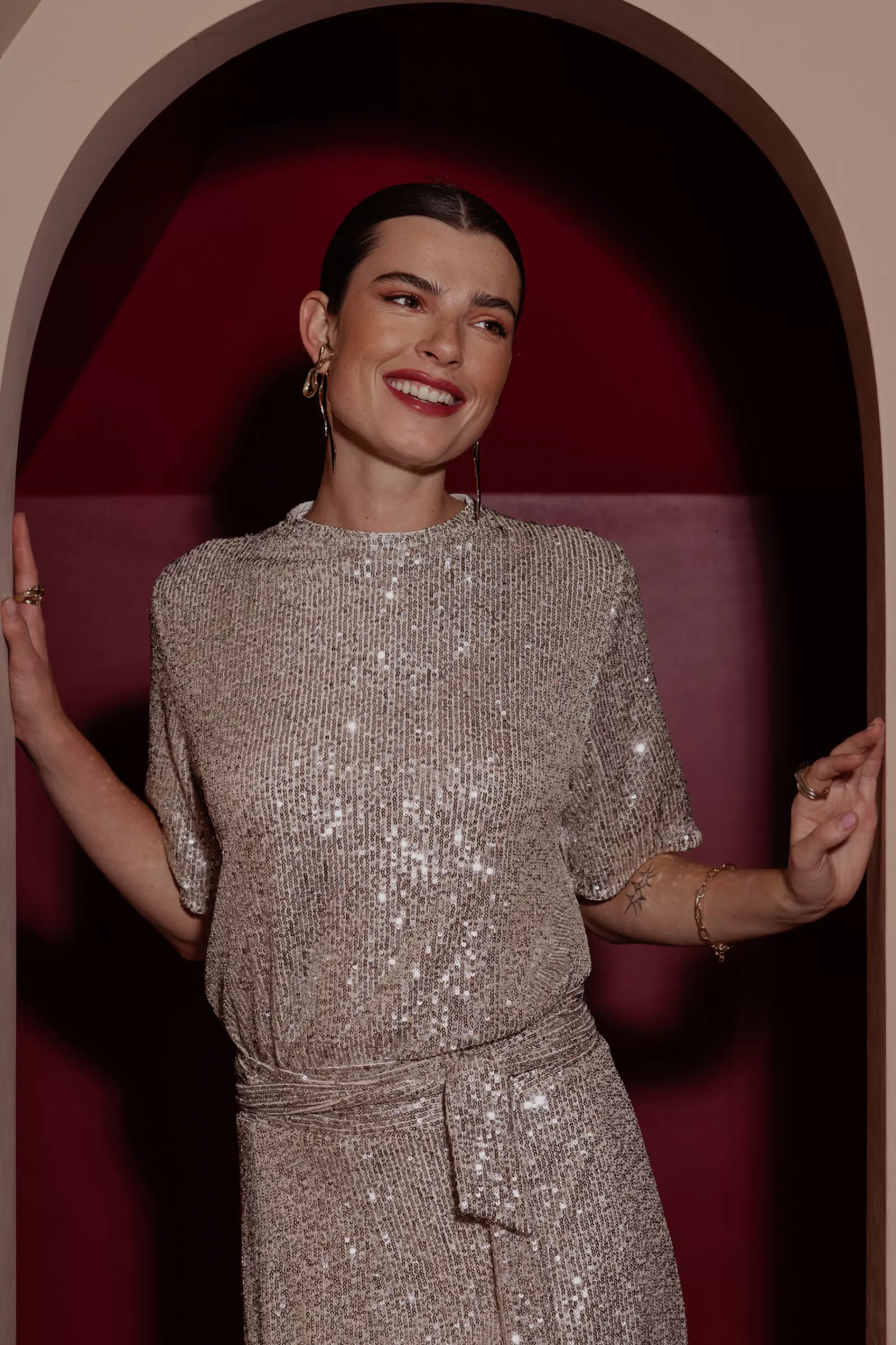 Studio Anneloes Shirts & Tops<Princess sequins top -