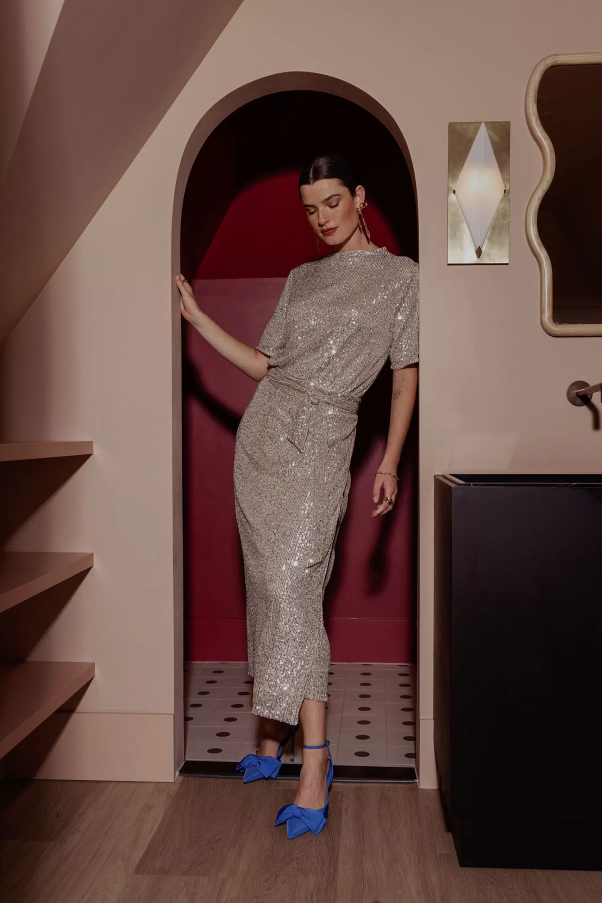 Studio Anneloes Jurken & Rokken<Queen sequins skirt -