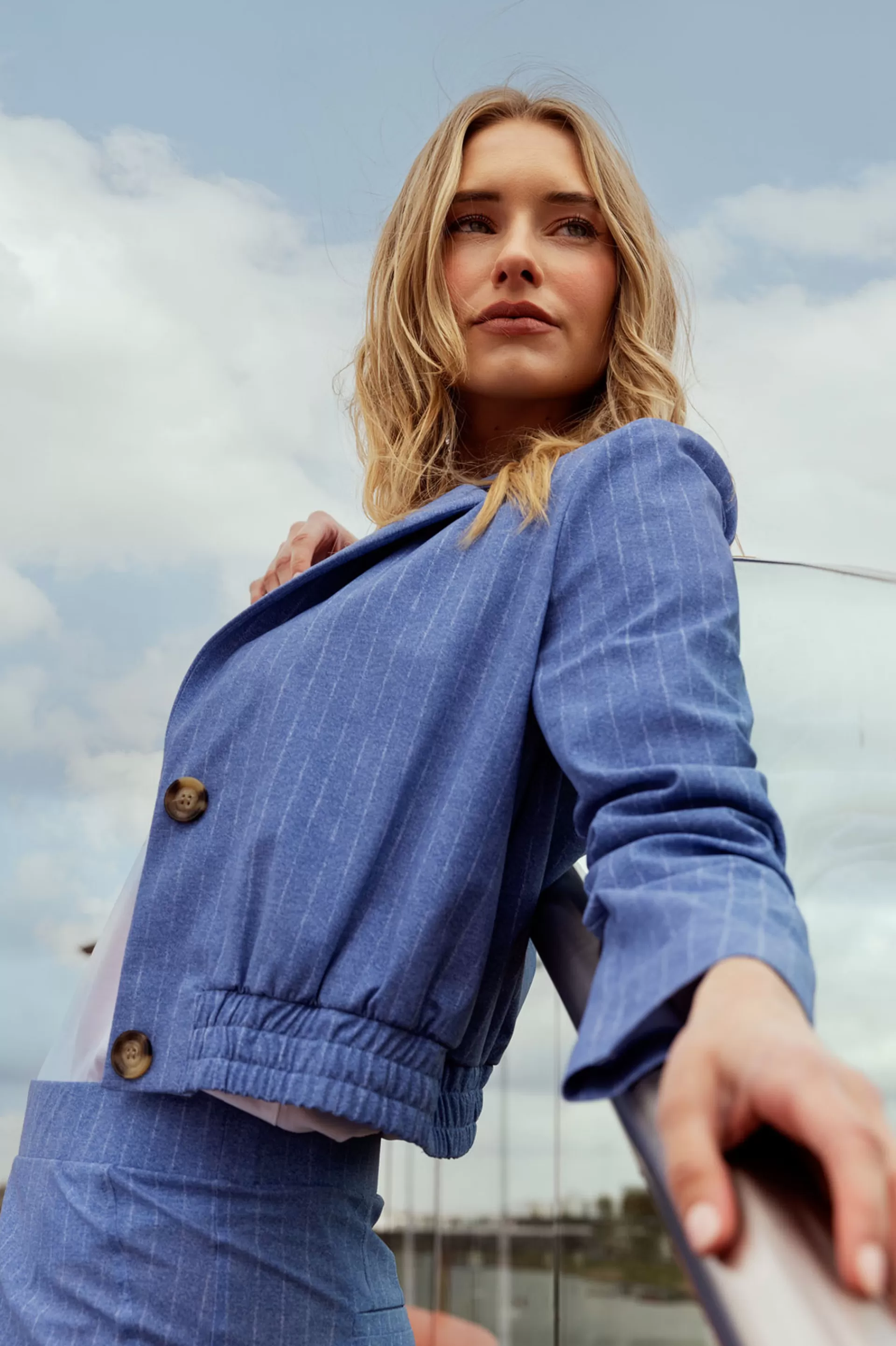 Studio Anneloes Blazers & Jasjes<Ruby pinstripe blazer -