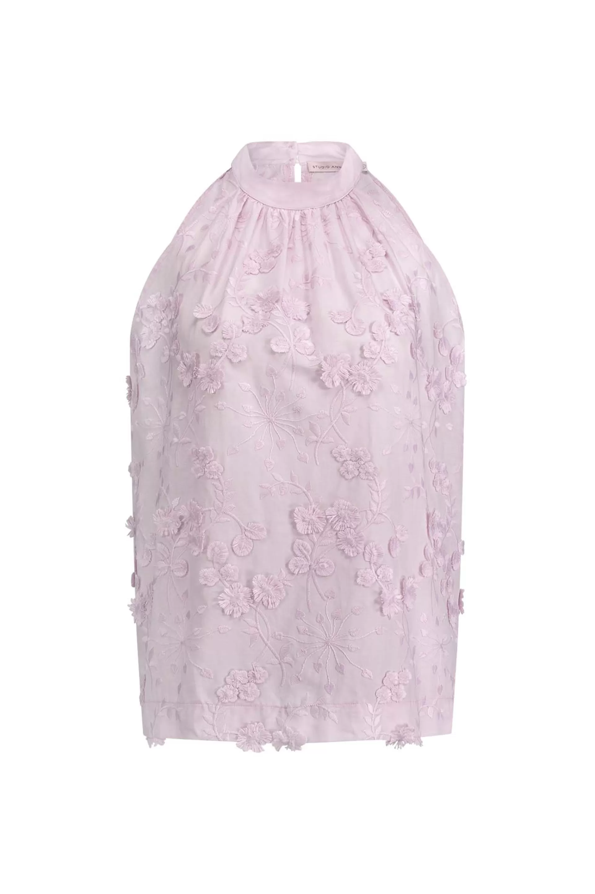 Studio Anneloes Shirts & Tops<Sara fringe embroidery top -