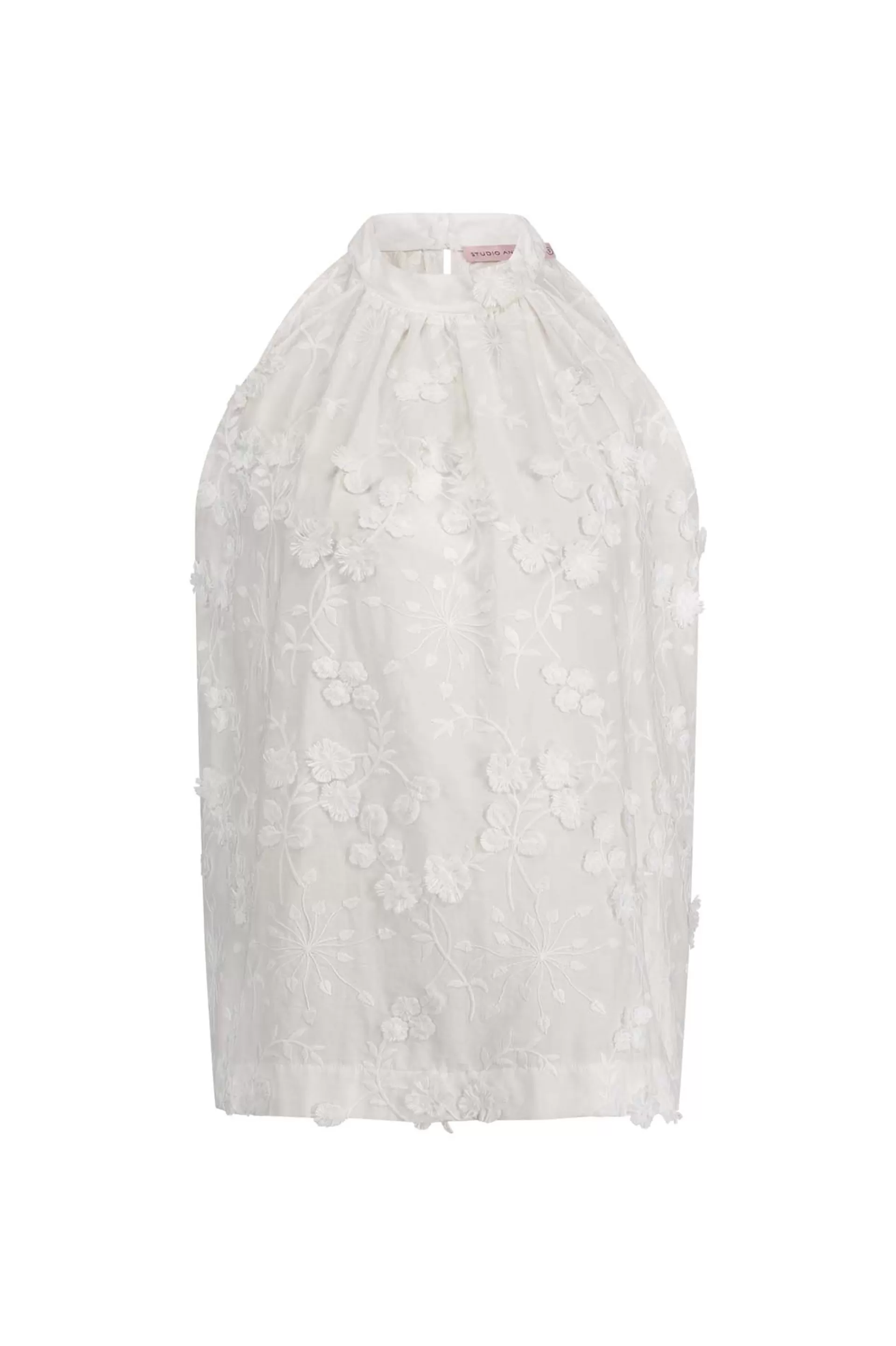 Studio Anneloes Shirts & Tops<Sara fringe embroidery top -