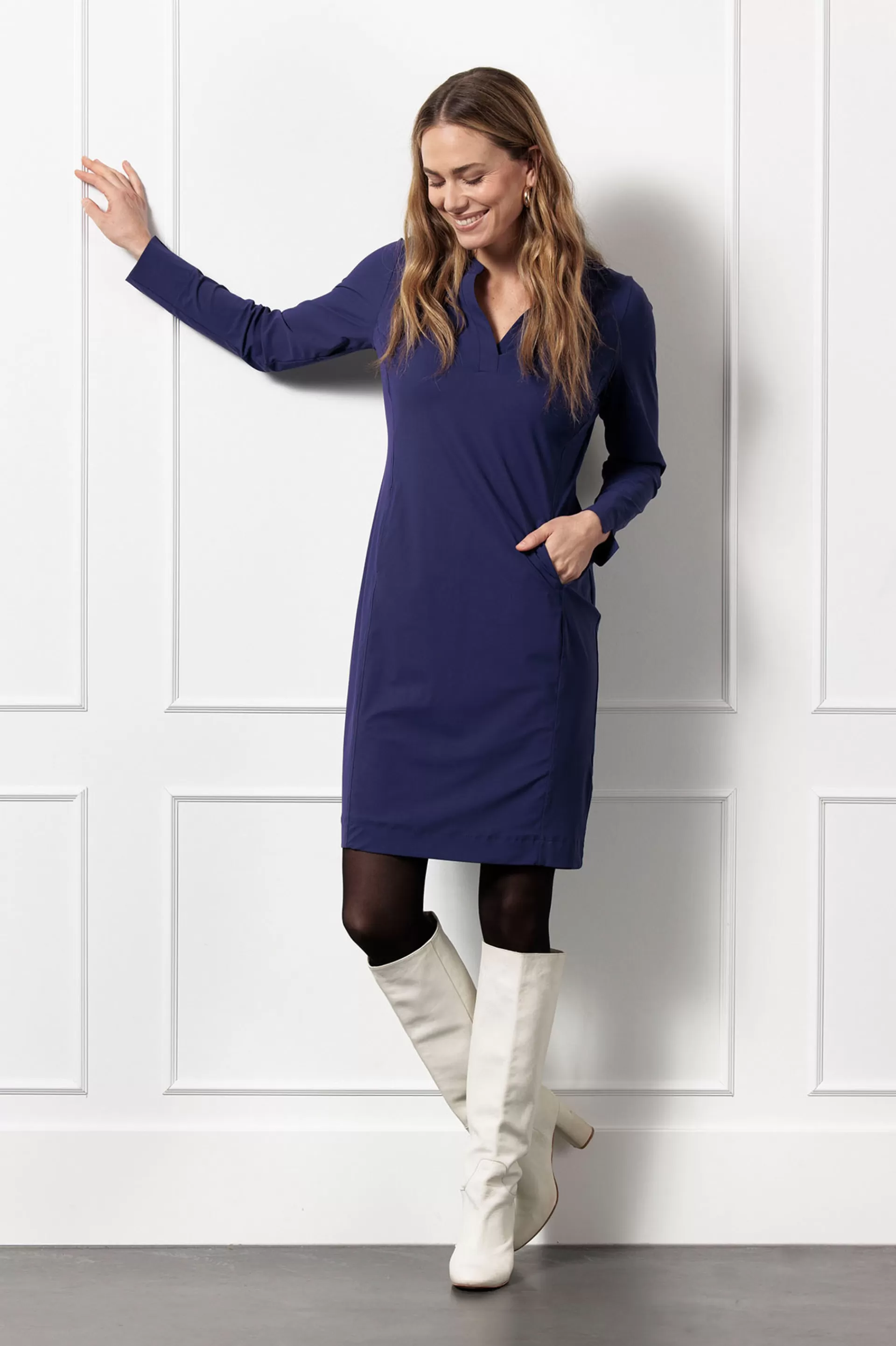 Studio Anneloes Jurken & Rokken<Simplicity long sleeve dress -