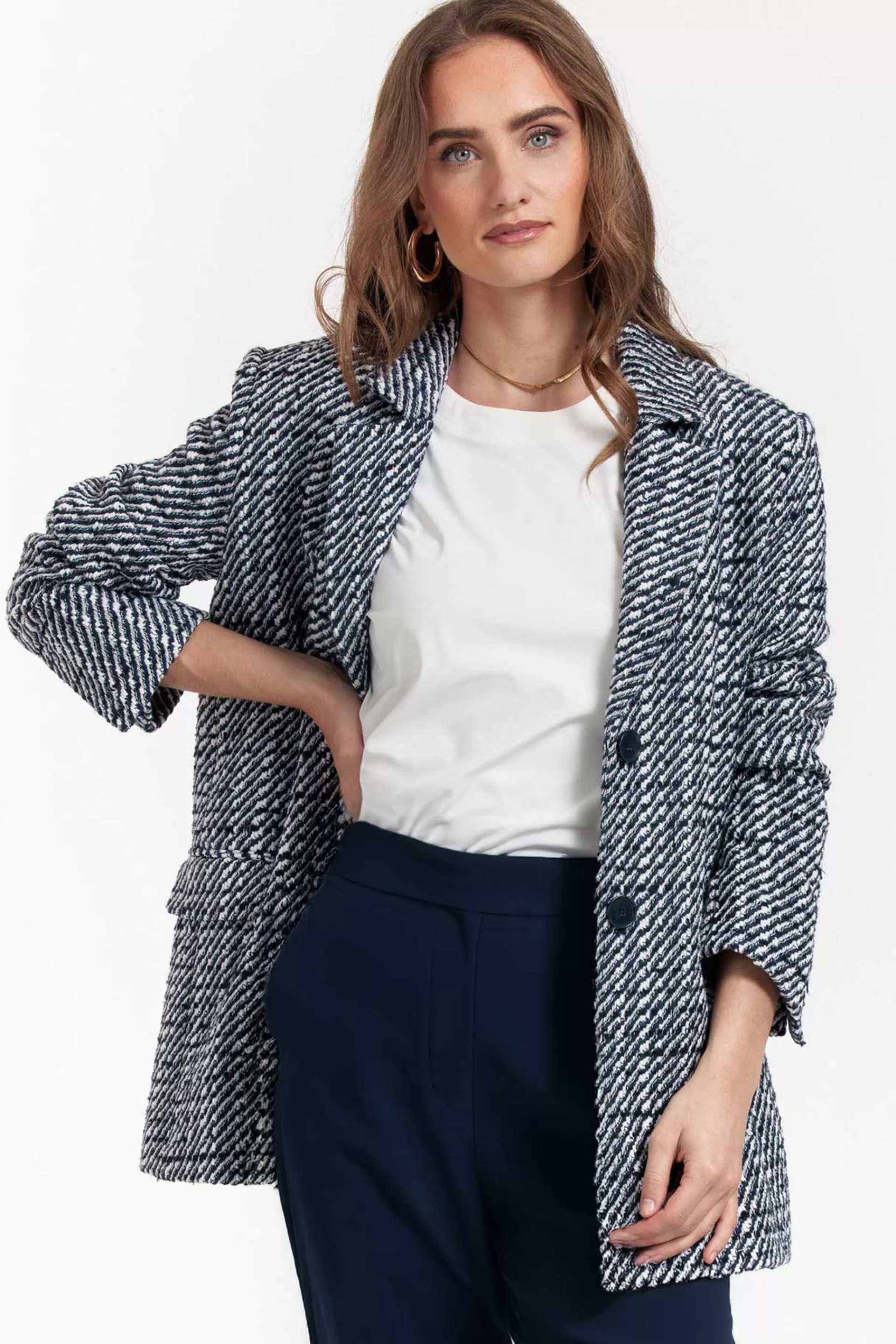Studio Anneloes Blazers & Jasjes<Sofie tweed blazer -