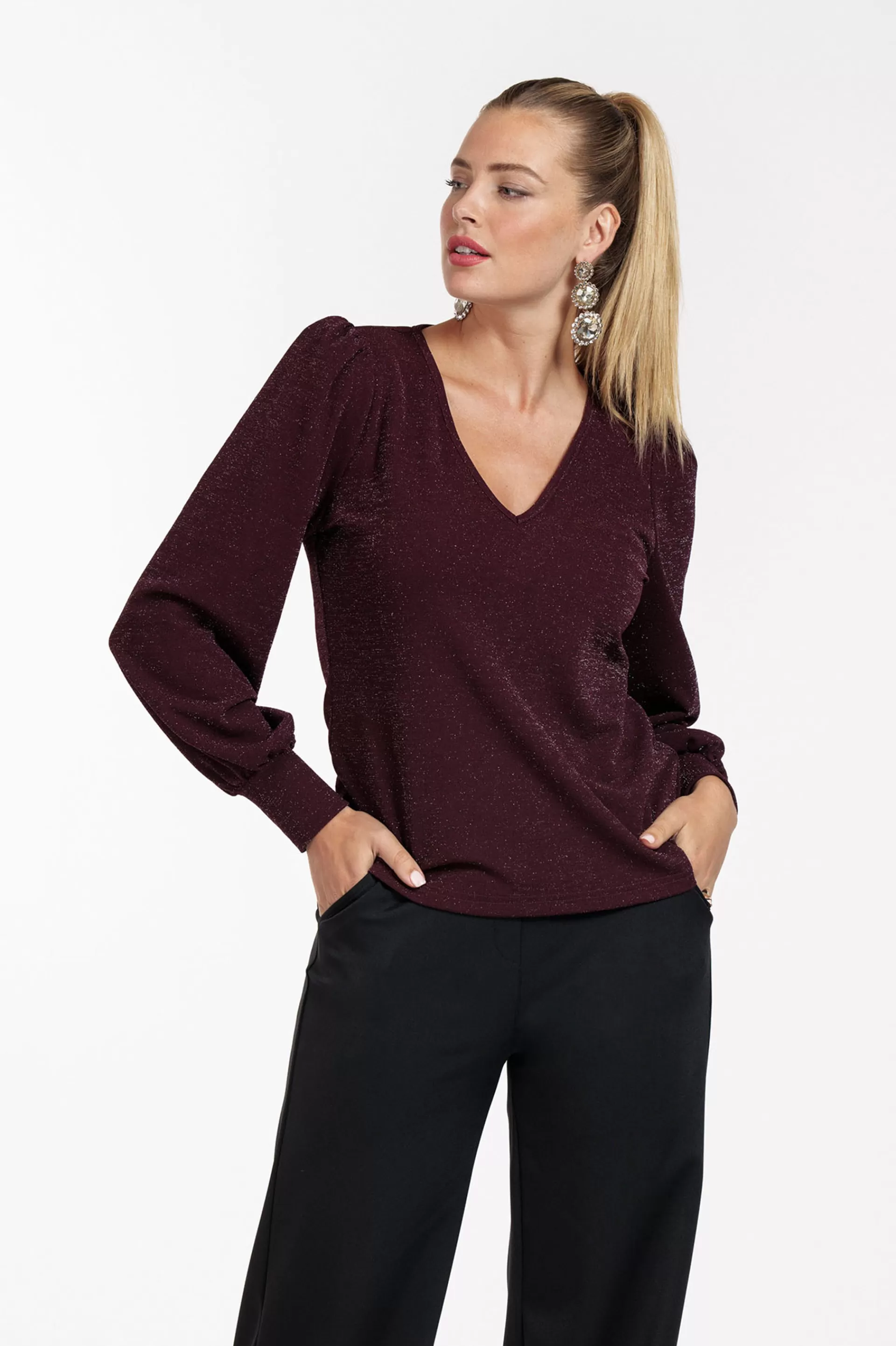 Studio Anneloes Shirts & Tops<Sophie sparkle top -