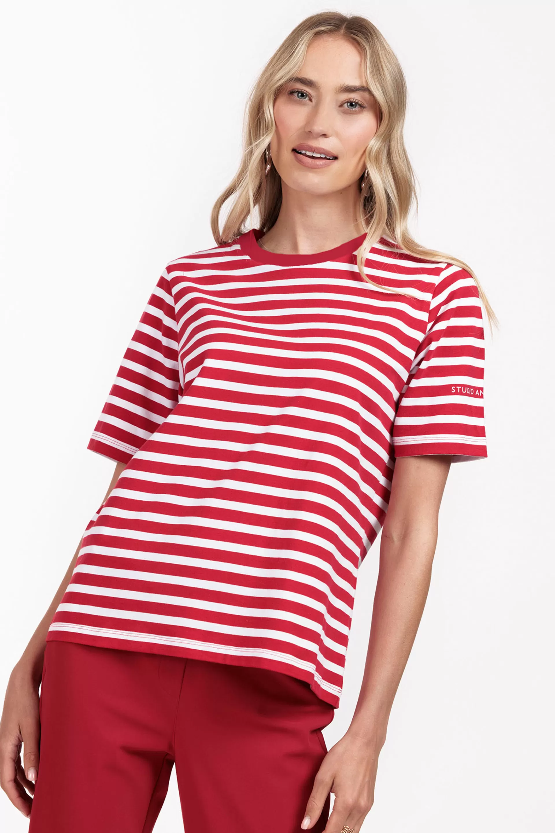 Studio Anneloes Shirts & Tops<Steffie stripe tshirt -