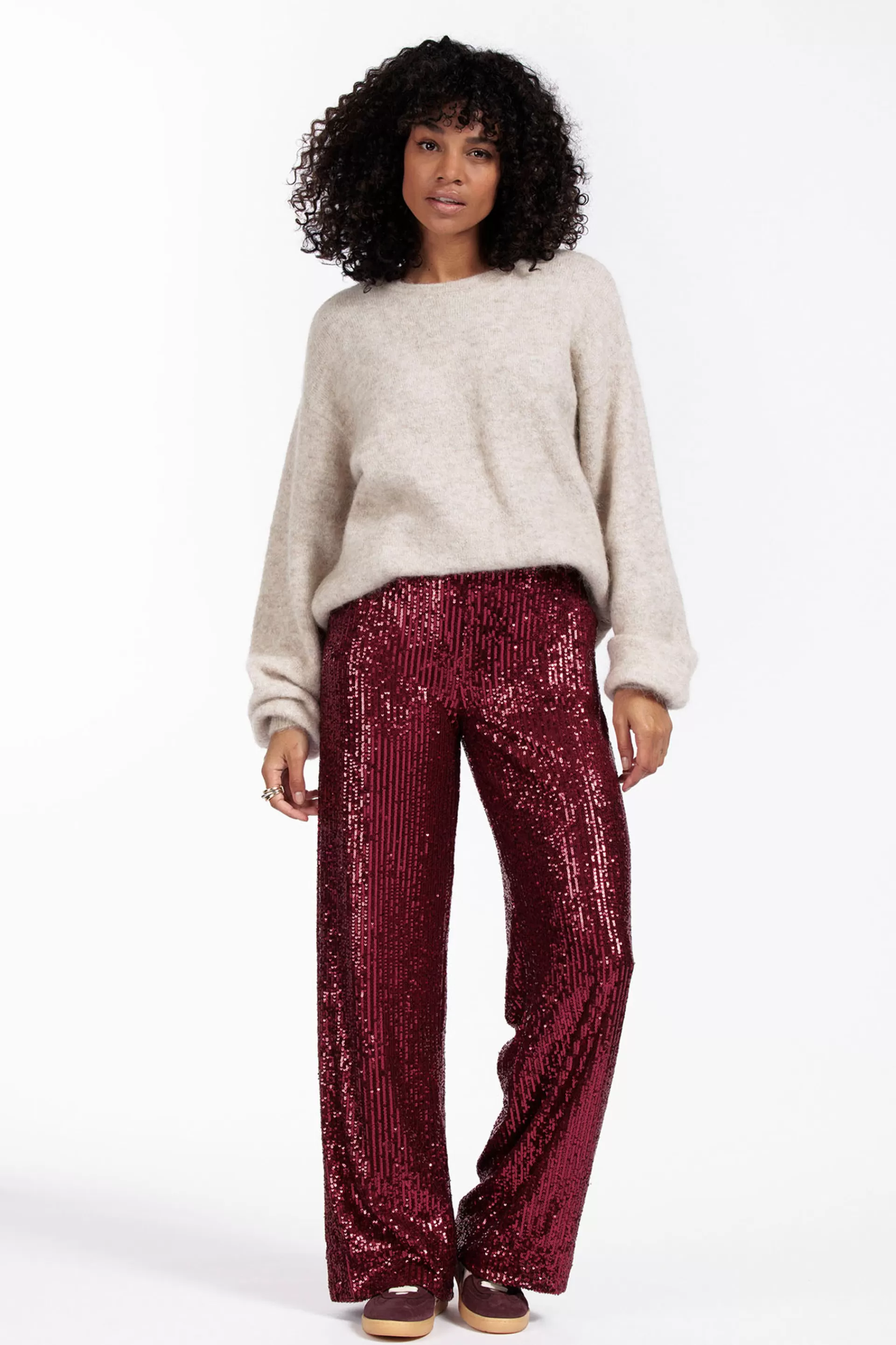 Studio Anneloes Broeken<Tracey sequins trousers -