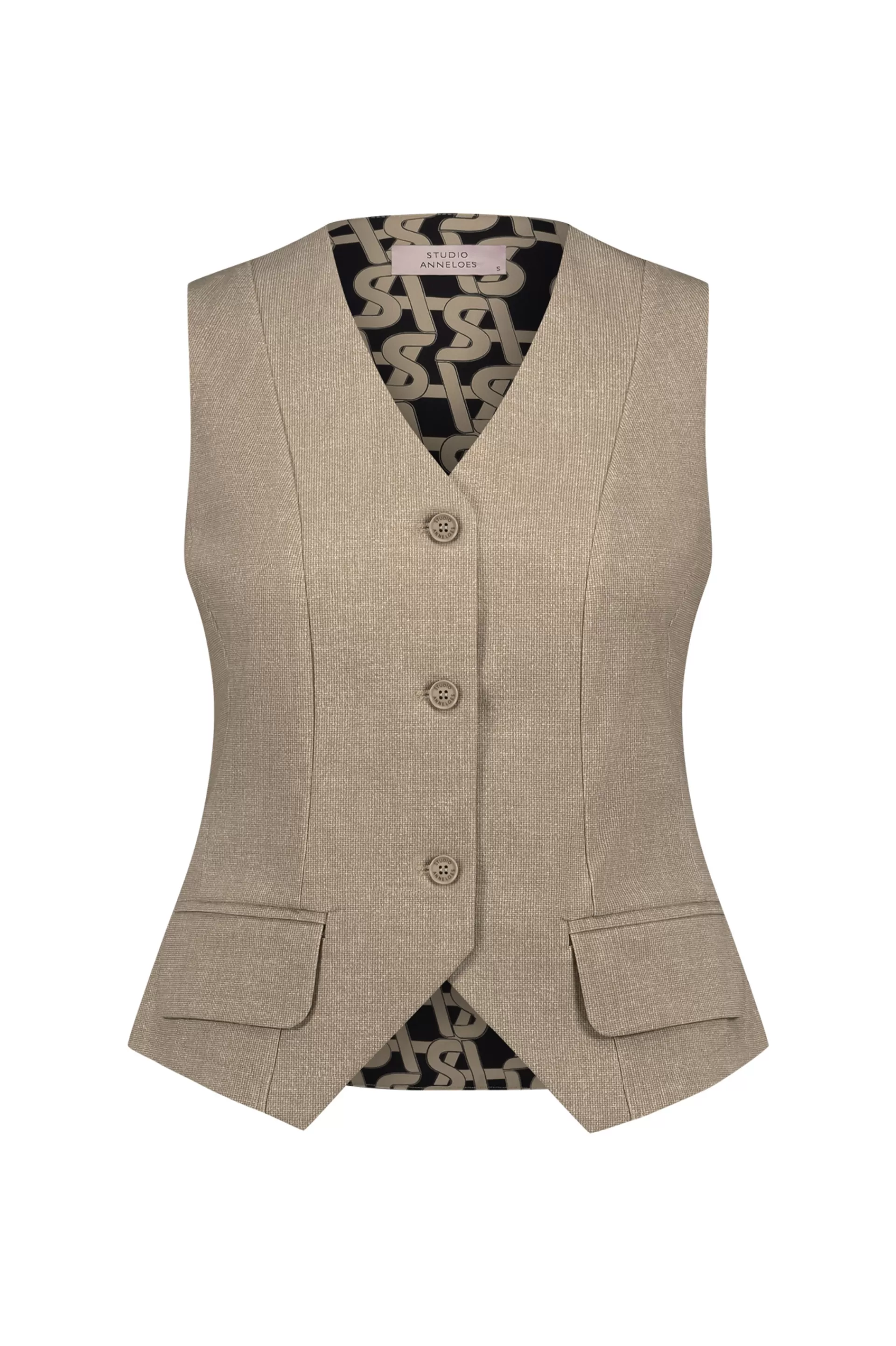 Studio Anneloes Blazers & Jasjes<Trixi structure gilet -